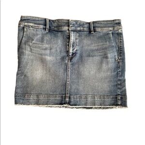LOFT jean skirt